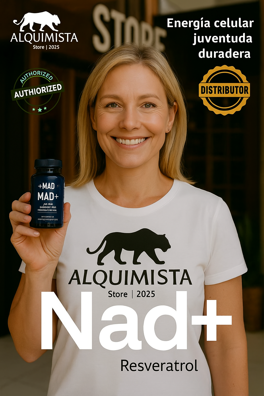 NAD+ con Resveratrol – Life Extension 30 caps