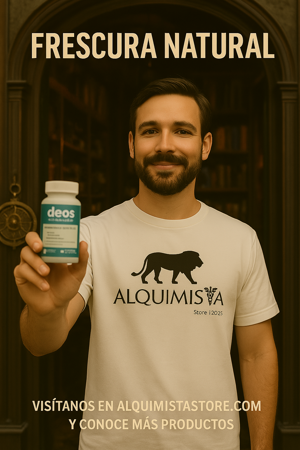 Deos 30cap ~ Desodorante interno 100% natural